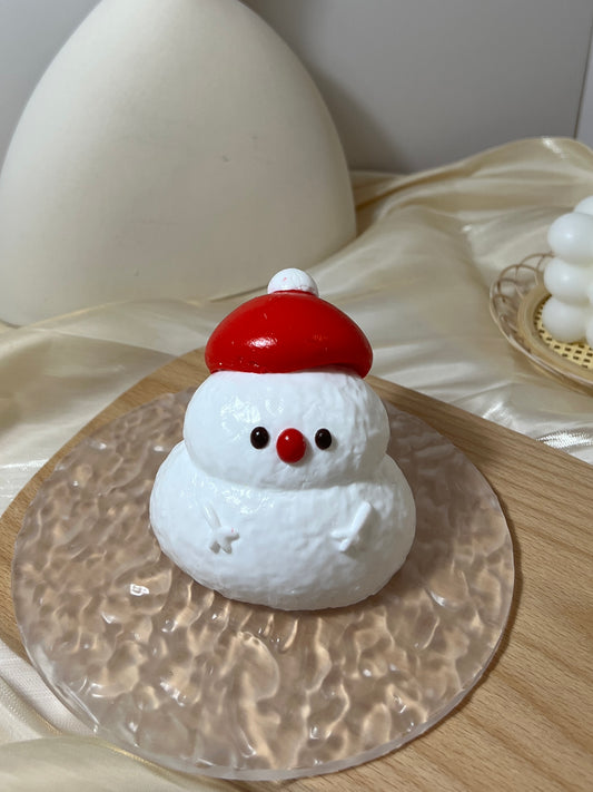 【Christmas Special】Frosty Red Hat Snowman Squishy