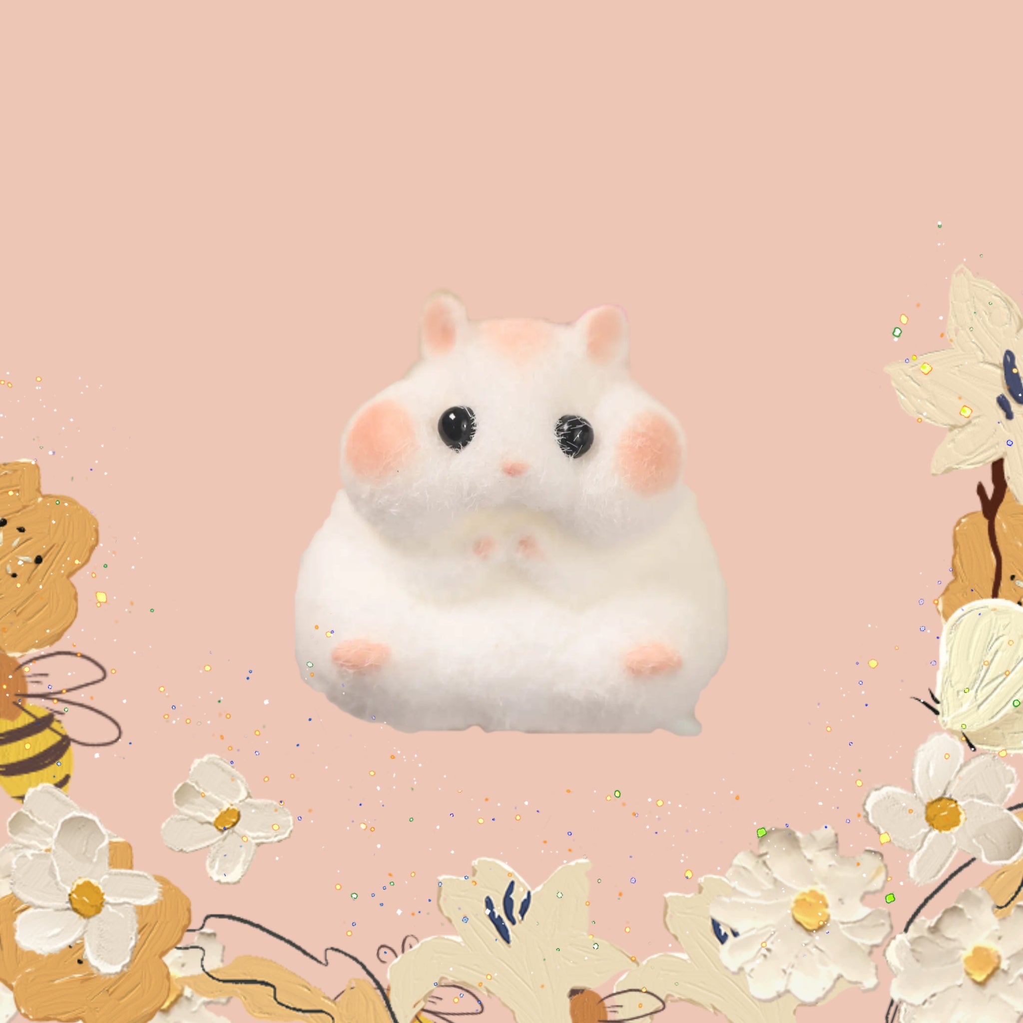 Fluffy Hamster Squishy